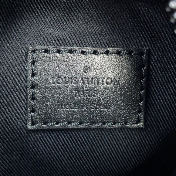 LOUIS VUITTON Double phone pouch Monogram Shadow Noir - Picture 16 of 16